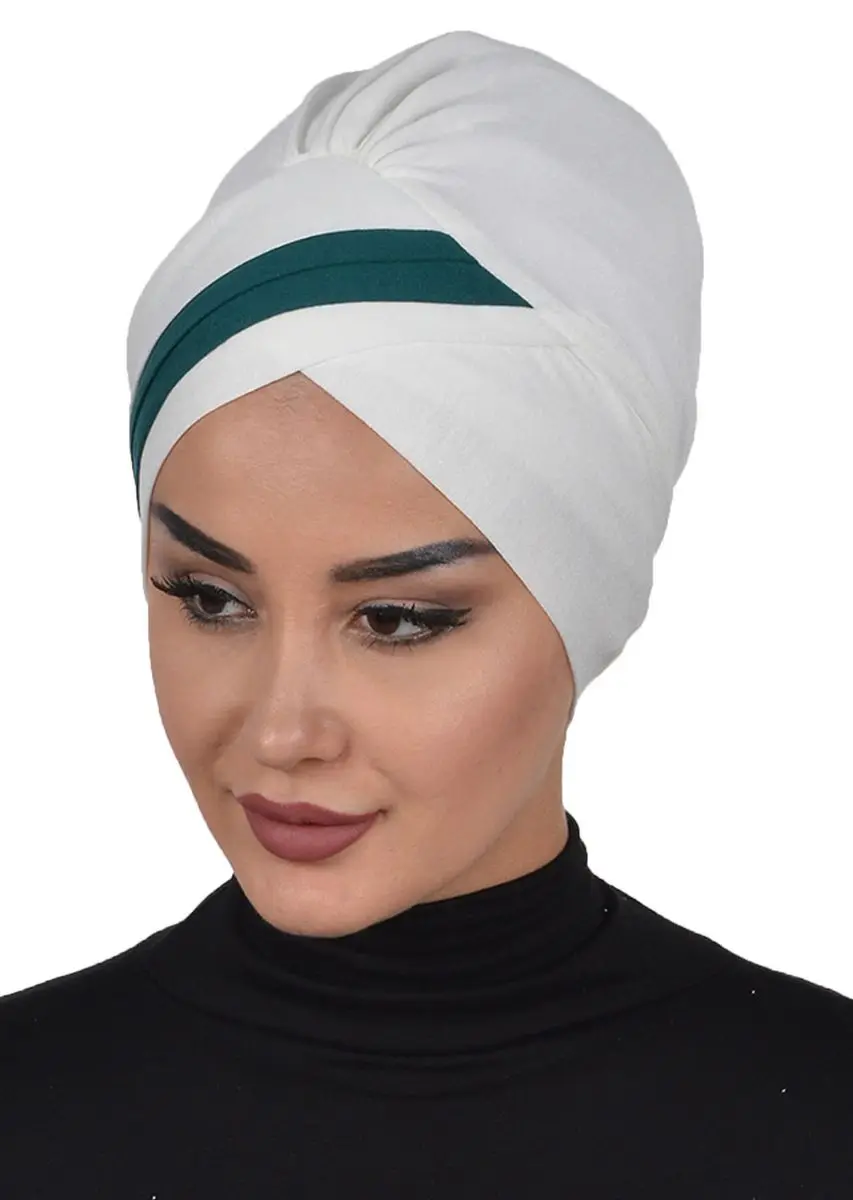 Doppel farbige gekämmte Knochen creme