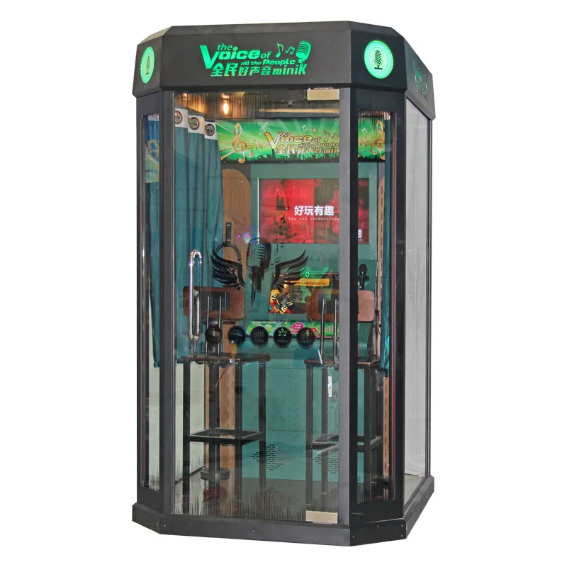 High Quality Indoor Entertainment Coin Operated Singing Arcade Game Machine Mini
