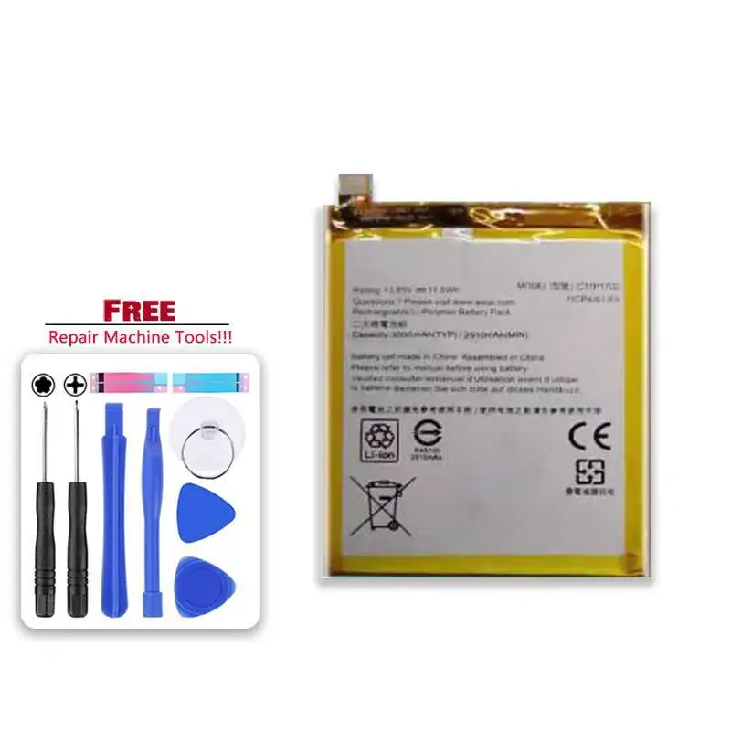 

Mobile Phone Battery C11P1702 Nan For Asus Zenfone V Live Lte A009 V500KL