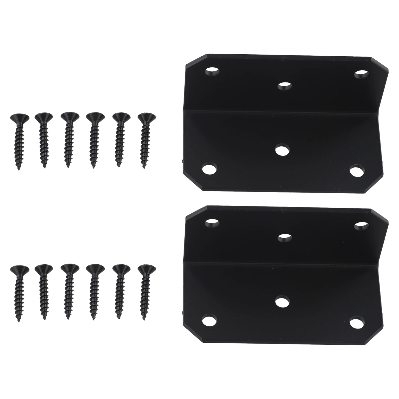 90 Degree Brackets L Angle Brackets Porous Design Robust Design Wide Application Countersunk Screw Holes Construction Fastener