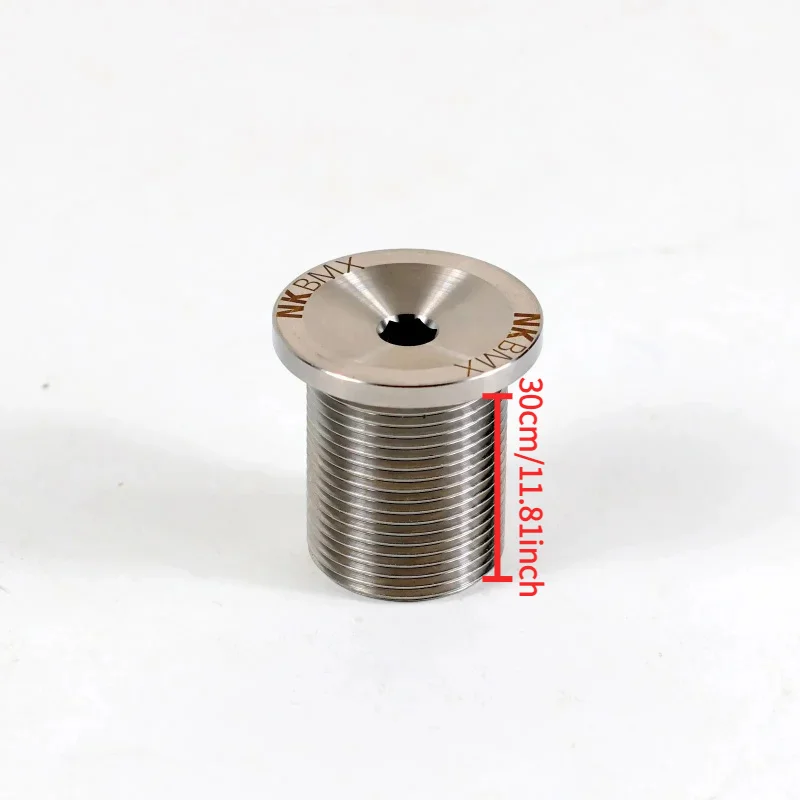 For NKBMX Titanium Alloy Front Fork Cover M24X1.5，For bicycle parts and components