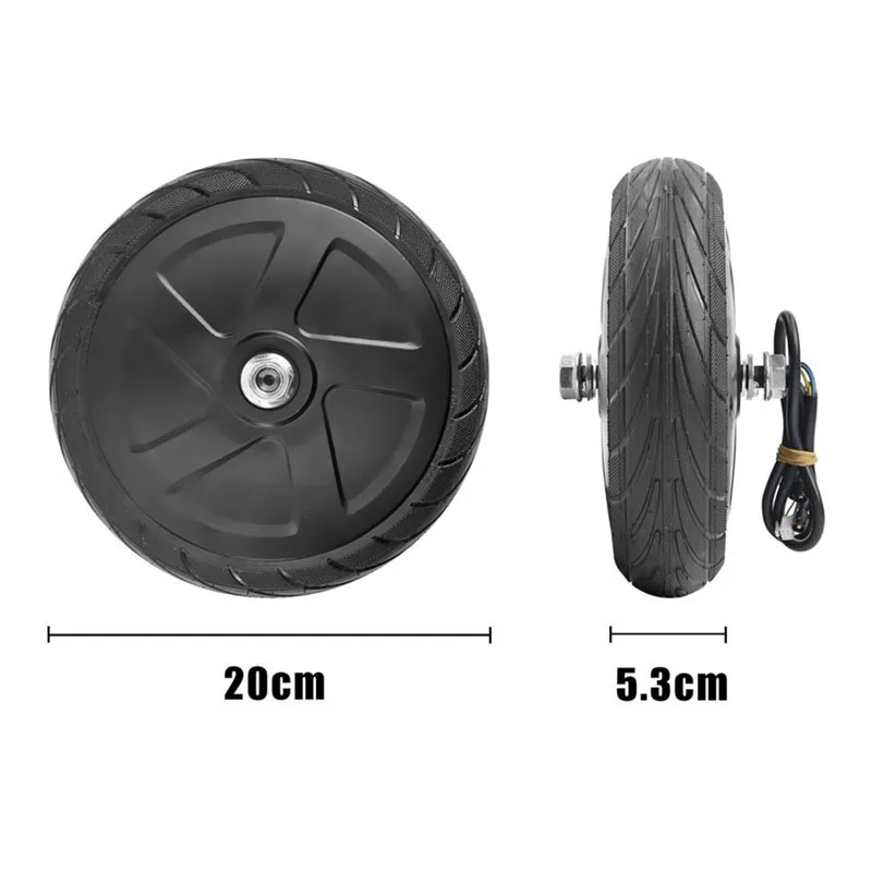 350W 36V Universal Front Wheel Hub Motor for Ninebot ES1/ES2/ES3/ES4, Complete Motorized Wheel Assembly Direct Replacement view 5