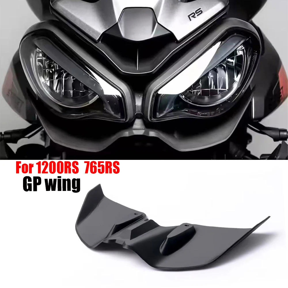 

for Triumph Street Triple 1200RS 765RS motorcycle GP wing front spoiler with lower lip tilting downward front spoiler kit
