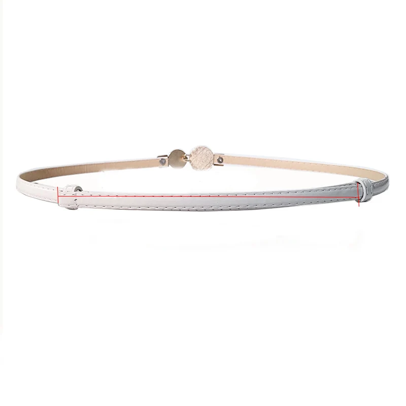 Cintura di perle vintage nuova misura regolabile, cintura sottile elastica con gancio per giacca maglione da donna nera lucida a specchio di fascia alta