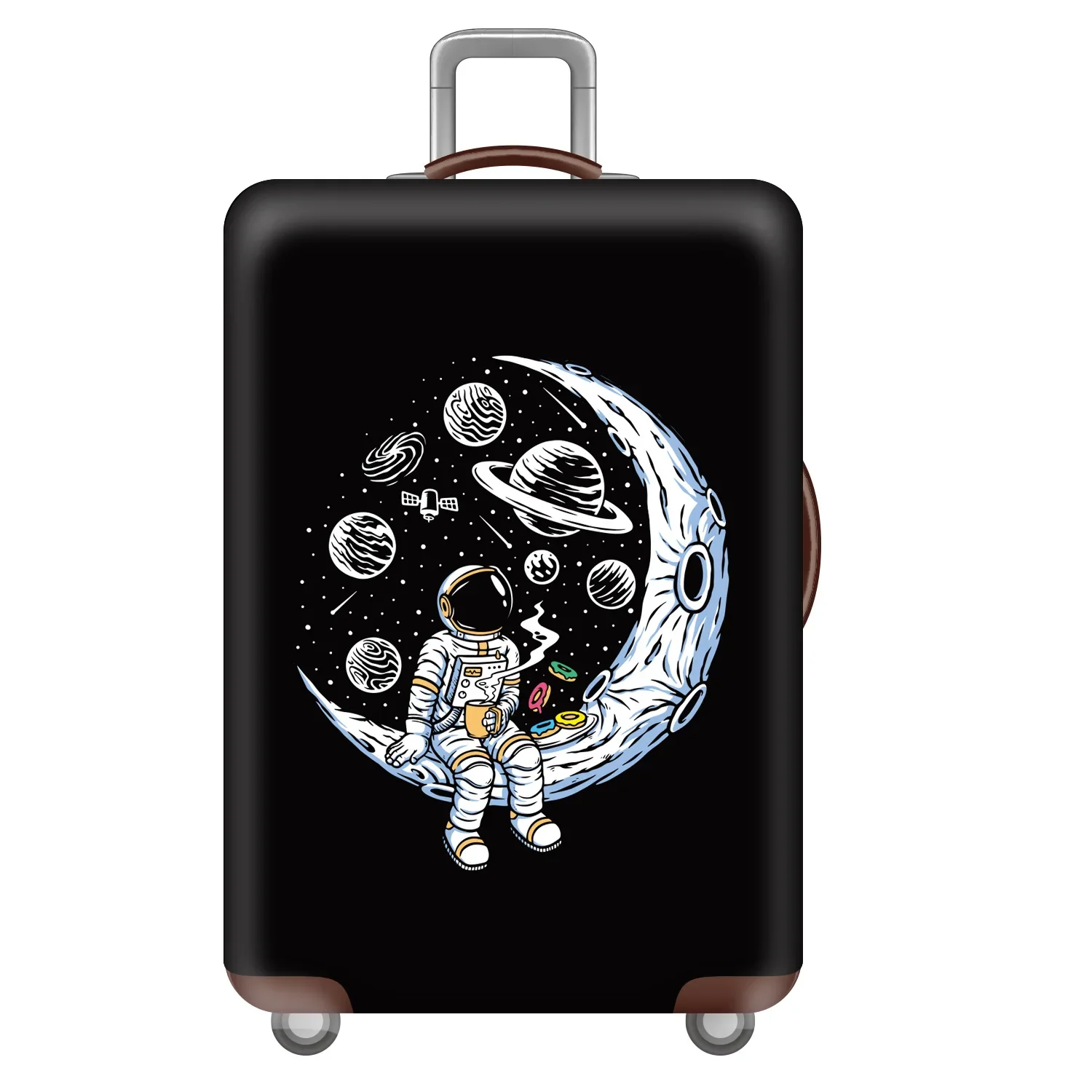 

Premium Washable Elastic Suitcase Cover Protective Dustproof Luggage Protector Sturdy Travel Accessory