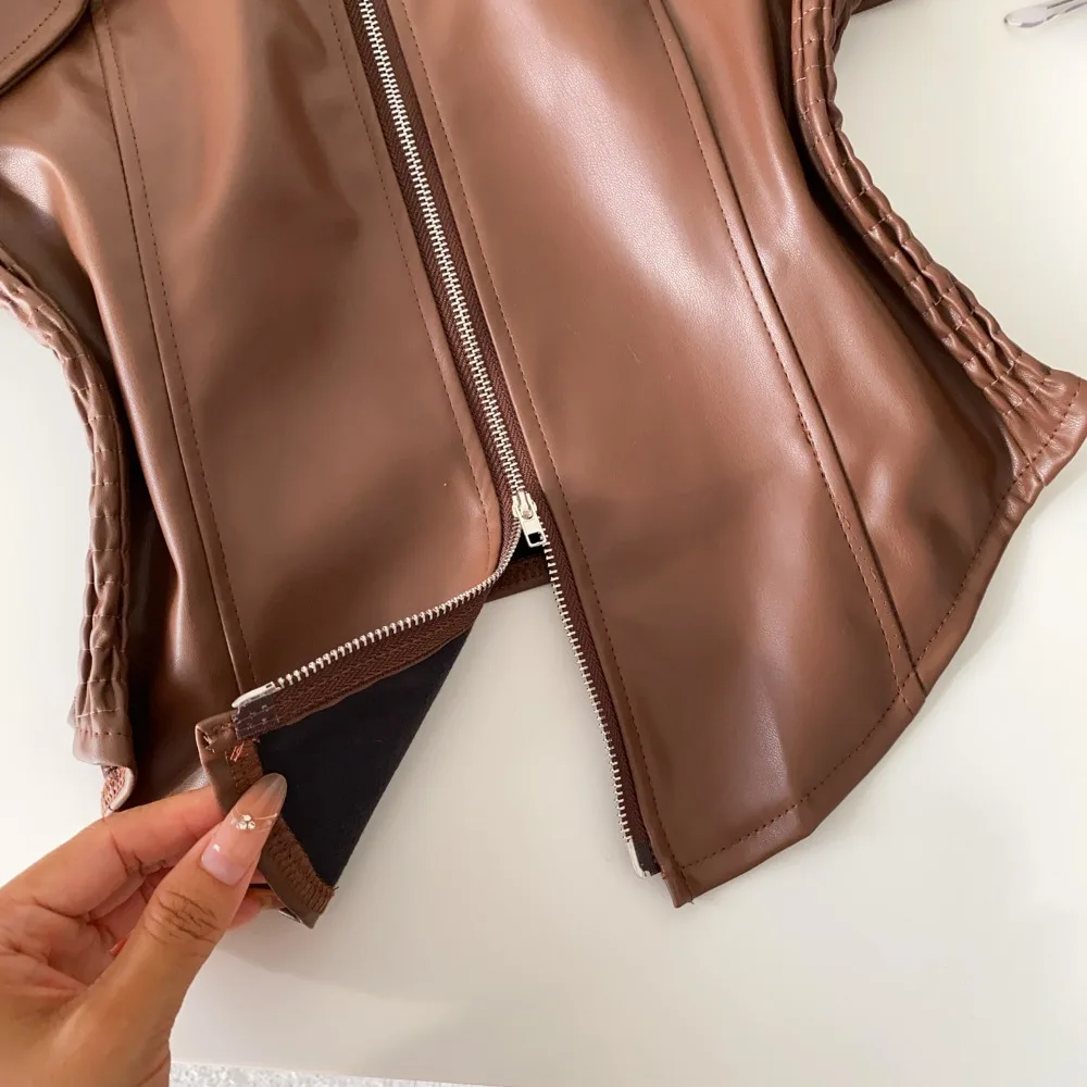 Sexy Vintage zipper slim solid Corset Bustier Korean Camis Chic Crop Top Summer Women Party Sling Top Y2k