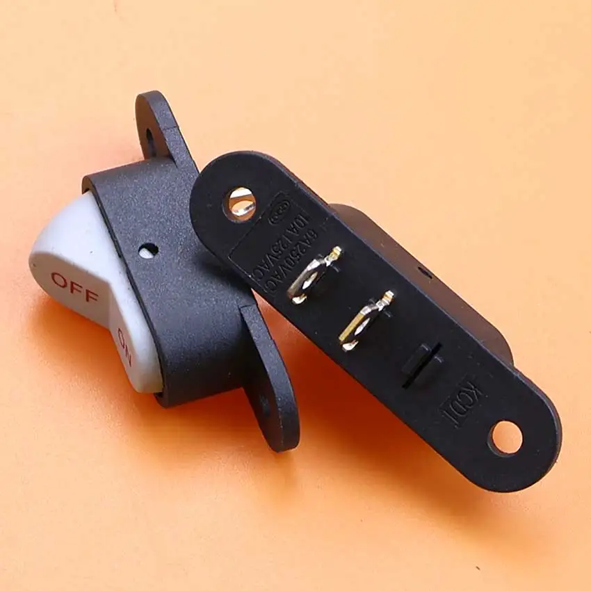 2/5/10Pcs 2Pin ON/OFF Boat Button Switch KCD1 Rocker Switch For Electric Rice Cookers Electric Frying Pans Electronic Devices