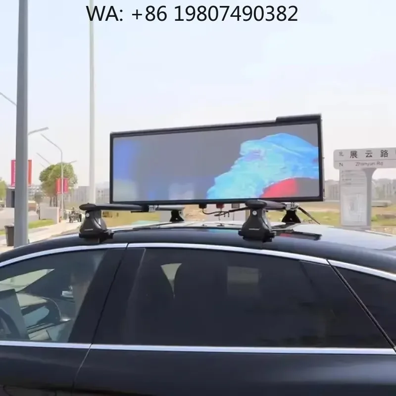 P2.5 Double Sided i Top LED Display Outdoor Mobile Car Roof Advertising Control System