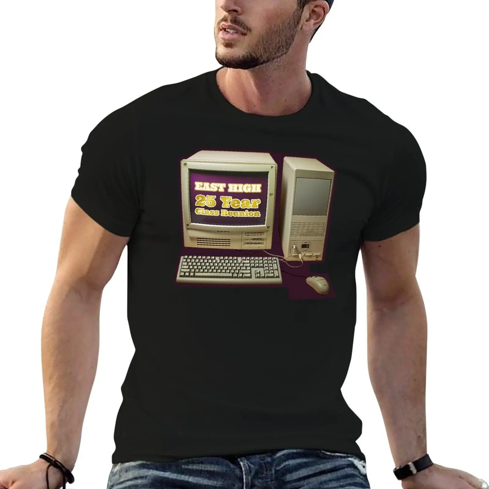 

East High 25 year reunion T-Shirt cotton t shirt pack man t shirts graphic man t shirt summer T-Shirt
