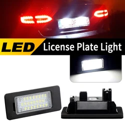 2pcs Car LED Number License Plate Light For SKODA Octavia Superb Rapid Yeti Fabia 3AF943021A 4G0943021 1K9943021A 1K9943127A