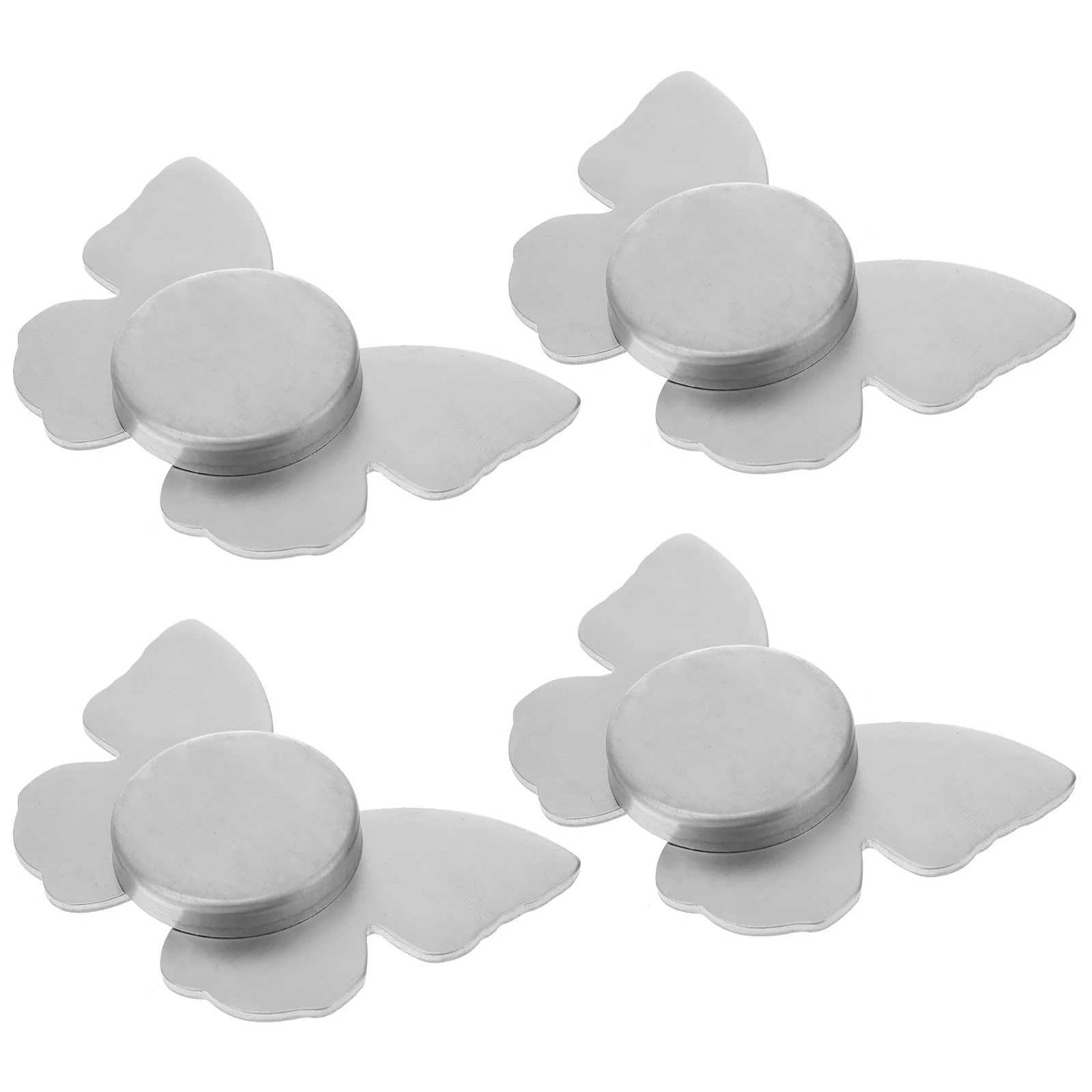 

4pcs Table Cloth Fixator Pendant Anti-slip Stainless Steel Windproof Cover Fixator Magnetic Kitchen Bar Supplies