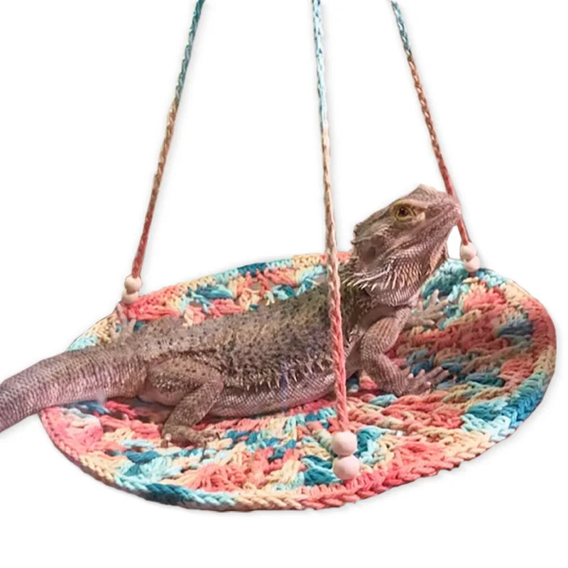 Lizard Hammock Crawling Pet Supplies Cotton Nest Chameleon Hamster Dragon Cat Squirrel Snake Parrot Swing Lizard Accessories