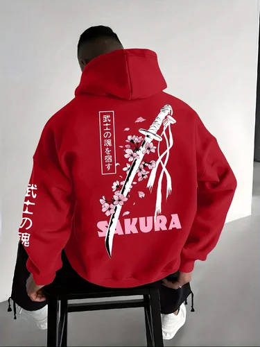 Imagen 2 del producto Sudadera con Capucha con Estampado de Letras de Moda 2026 para Hombre y Mujer, Ropa Deportiva Informal, Holgada y Cálida para Otoño e Invierno, para Uso Diario, al Aire Libre, Vacaciones y Fitness