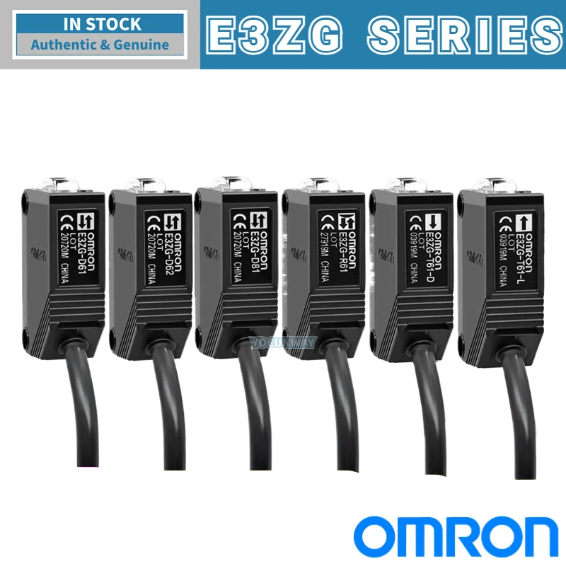 New Authentic Original OMRON Photoelectric Sensor Switch E3ZG-D61-S D62 D81 D82 T61 T81 R61 R81 T61A-S T81A-S LS61-DO-LO LS81