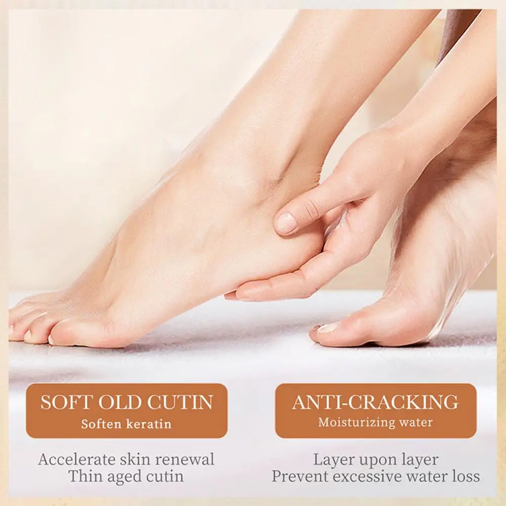 Anti Crack Hand Foot Cream Anti-Drying Heel Cracked Mask rimozione della pelle cura dei piedi prodotti idratanti riparazione sbiancante per i piedi H9B3