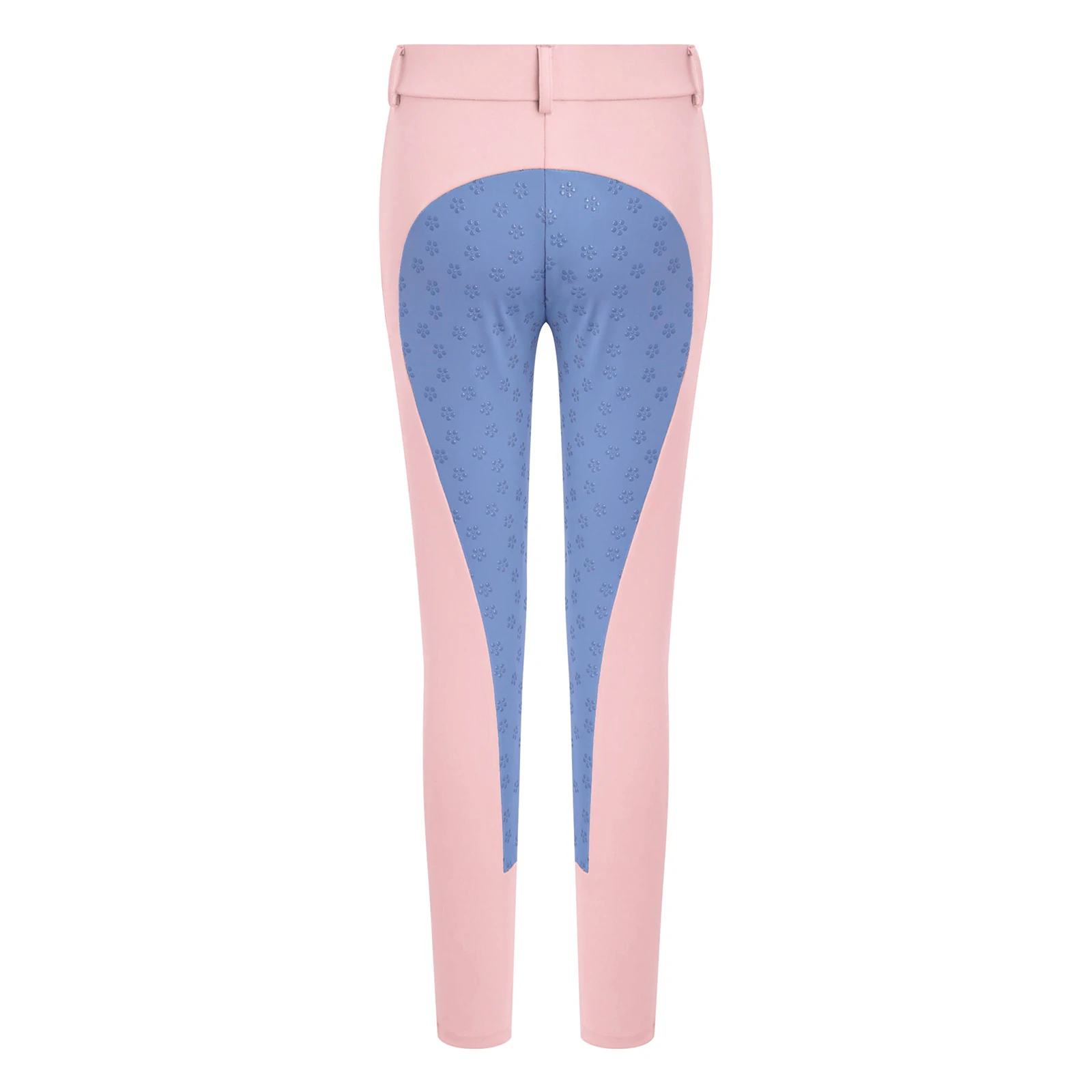 Children Stylish Horse Riding Pants Girls Outdoor Workout Sportswear Equestrian Breeches Elastic Waistband Leggings with Pockets