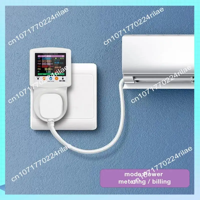 A17Z WIFI Smart Wattmete Digital Power Meter Electricity Energy Meter Voltage Current Protection Timer Switch EU Plug