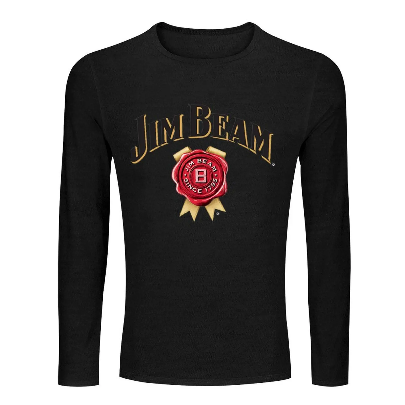 Jim Beam Long T-Shirt boys animal print shirt boys t shirts quick drying t-shirt mens t shirt graphic