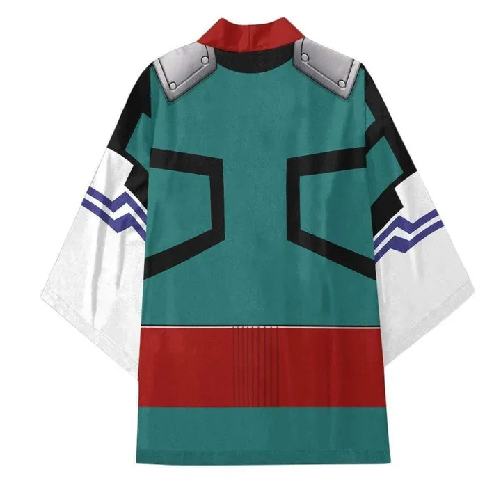 سترة كيمونو Ukiyo-e Kimono عباءة فضفاضة بأكمام ثلاثة أرباع سترة Haori #6