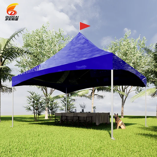 Custom Logo Aluminum Frame Pagoda Tent 3x3 & 5x5 Canopy Gazebo for Outdoor Trade Shows PVC Cover China Manufacturer