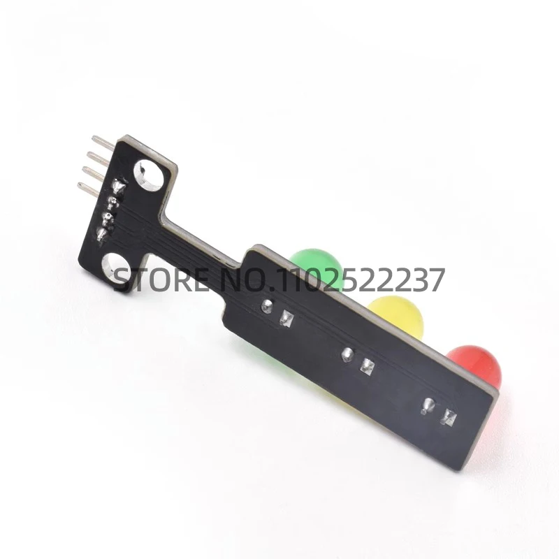 Mini 5V Traffic Light LED Display Module for Arduino Red Yellow Green 5mm LED RGB -Traffic Light for Traffic Light System Model