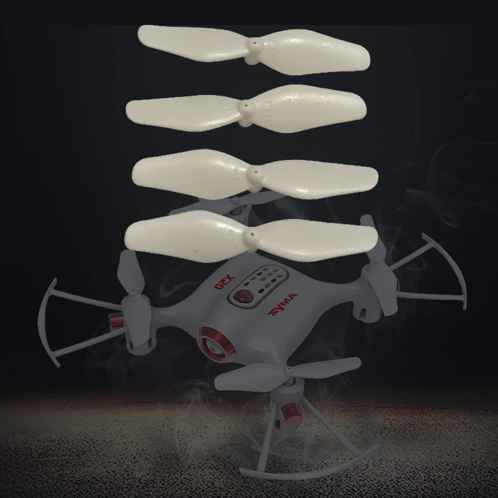 

12 шт. Оригинальные запасные части для мини-дрона SYMA X20: пропеллеры, лопасти, вентиляторы, аксессуары