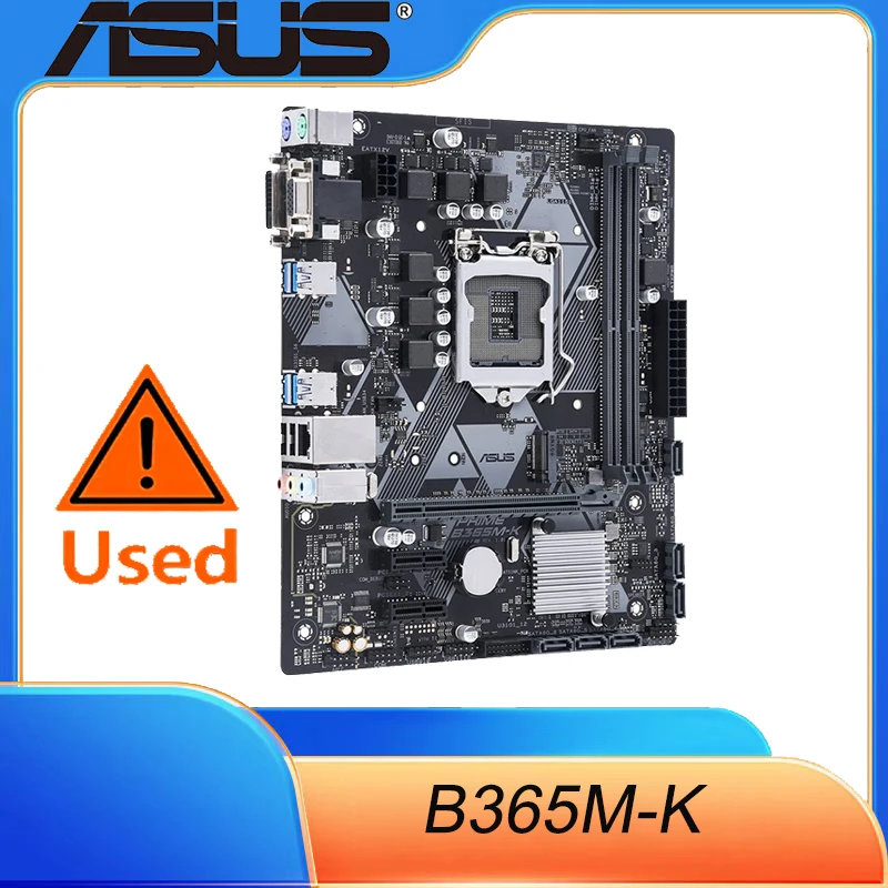 

ASUS PRIME B365M-K Motherboard LGA1151 Chipset Intel B365 DDR4 DVI VGA