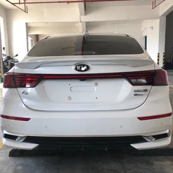 For NEW Kia K3 Cerato Spoiler Accessory Car Trunk ABS Material Tail WING Black Body Kit 2019-2023 Year