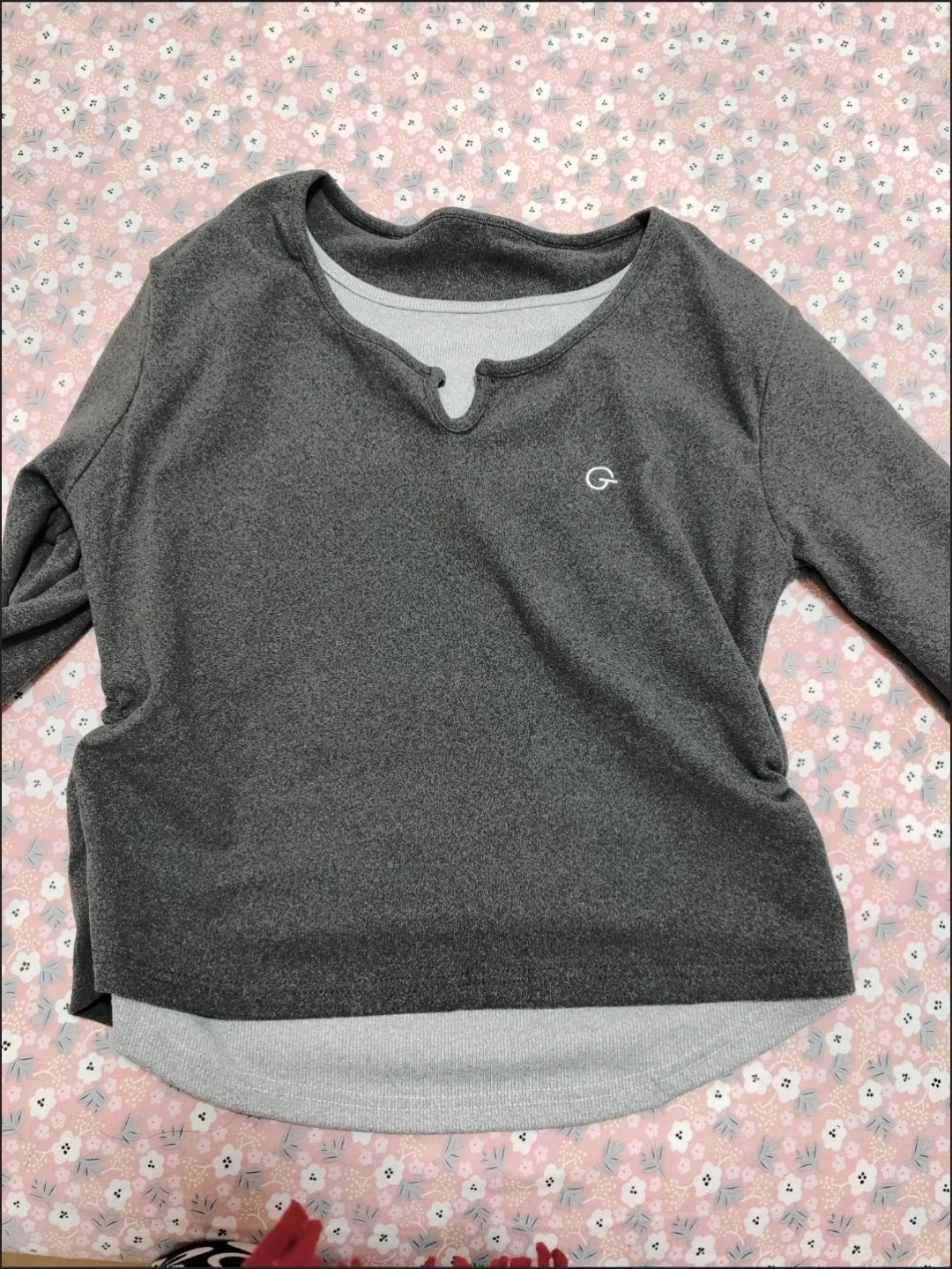 Camiseta corta de manga larga para mujer, moda coreana, cuello redondo, ropa informal de encaje, detalle de lazo, Top coqueta estético Vintage