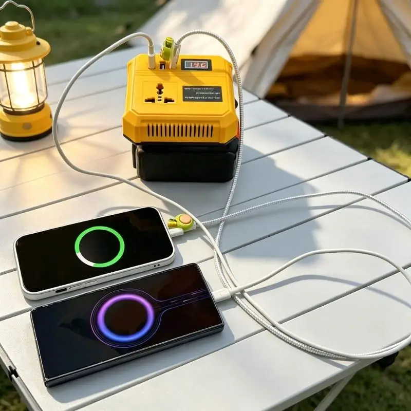 652F Travel Charging Adapter for Small Devices and Emergency Use Daily