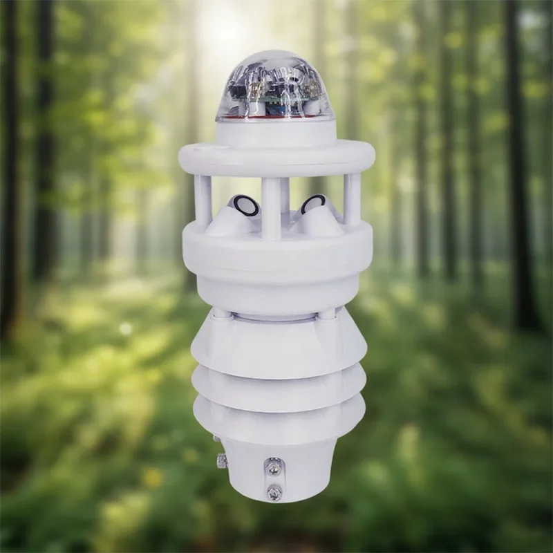 XF600 RS485 Automatic Weather Station with Optical Rain, Wind, Temperature, Humidity, Pressure and Direction Sensors for Sale
