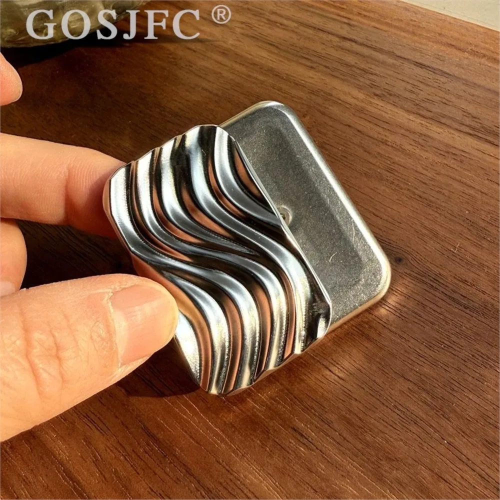Jouets illimités de Fidget de curseur de poussée de titane de vague pour le Spinner de Fidget d'adultes