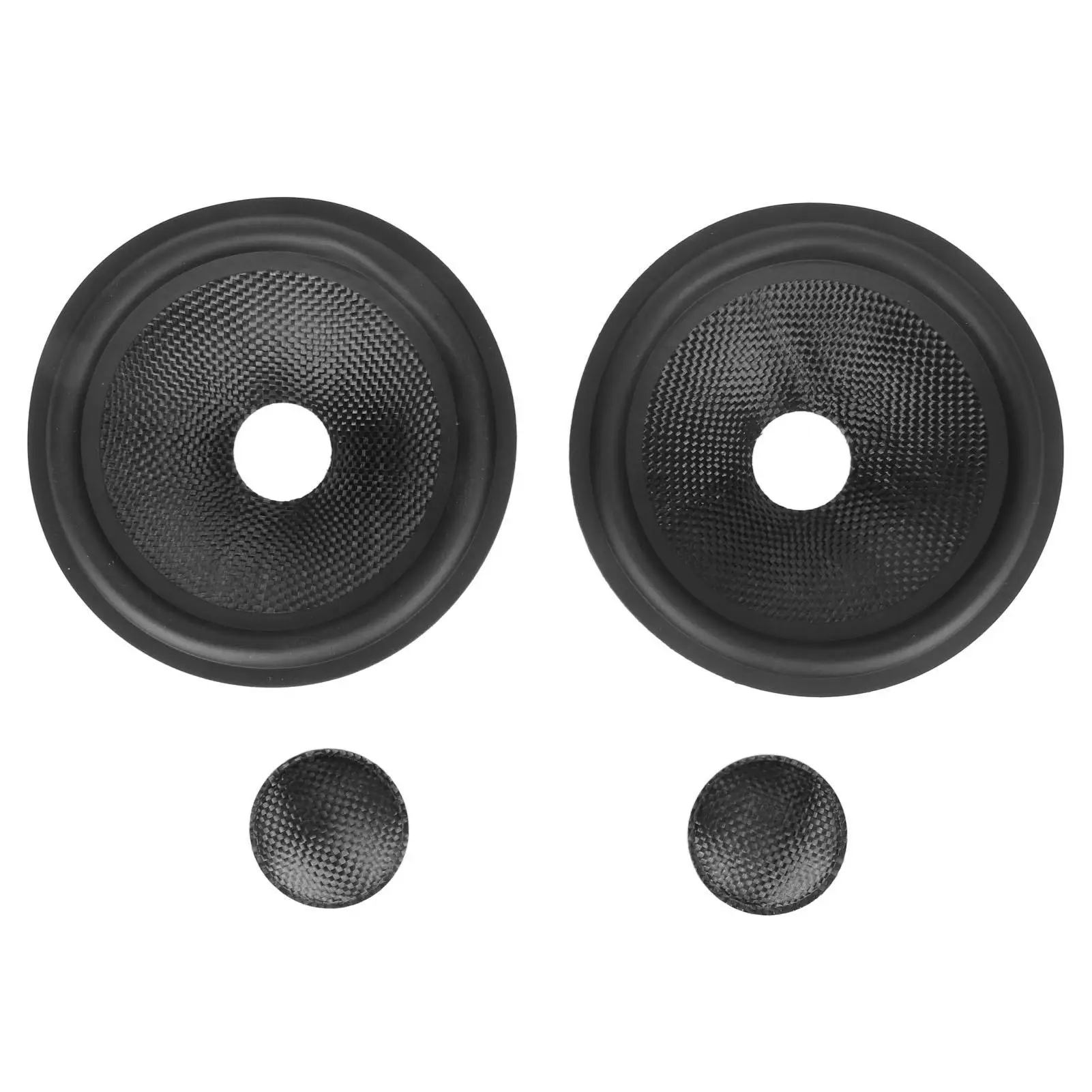 1 Inner Diameter Speaker Cone Drum Paper - Moisture Absorbing Dirt Blocking for 5 Subwoofers