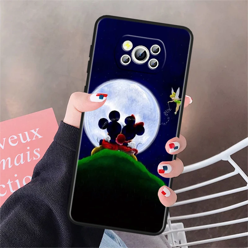 Disney Mickey Minnie For Honor V20 10i 10X 9S 9X 9C 9A 8X 8C 8A 7S 7C 7A Magic 5 Lite Pro MAX Black Soft Phone Case