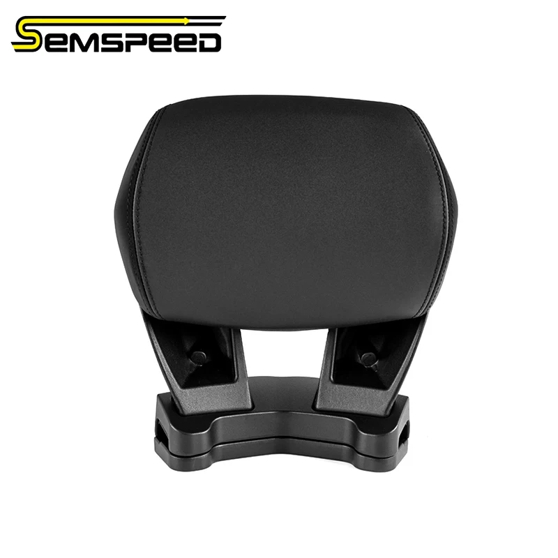 

SEMSPEED Motorcycle Back Cushion For Yamaha NMAX155 N-MAX 125 NMAX125 2025 Passenger Sissy Bar Rear Backrest Cushion PU Backrest