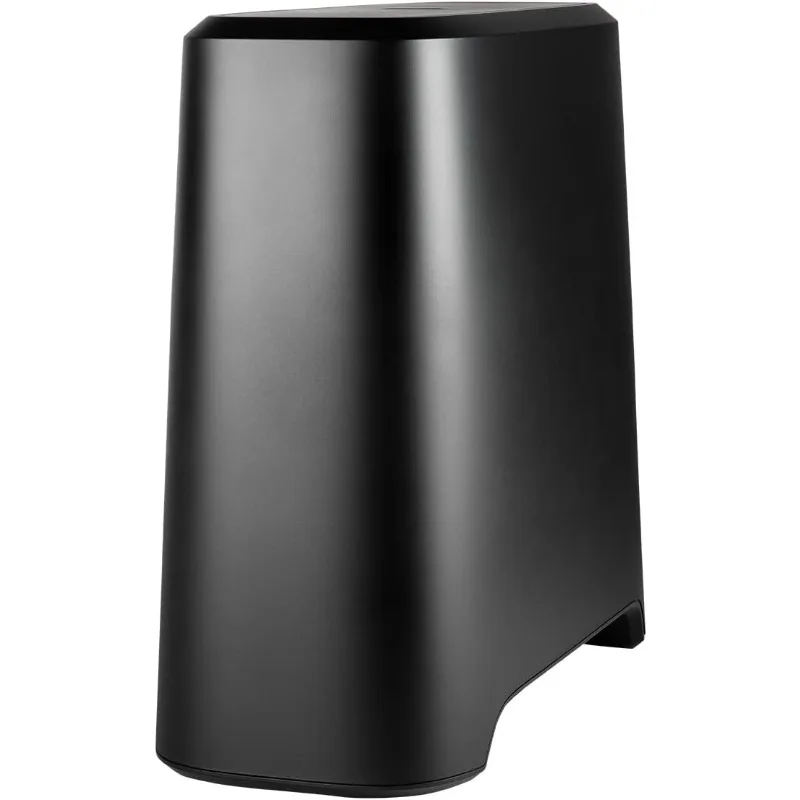 Mini AX Sound Bar with Wireless Polk's Patented VoiceAdjust & SDA Technologies, Ultra-Compact Design, Easy Setup, Black