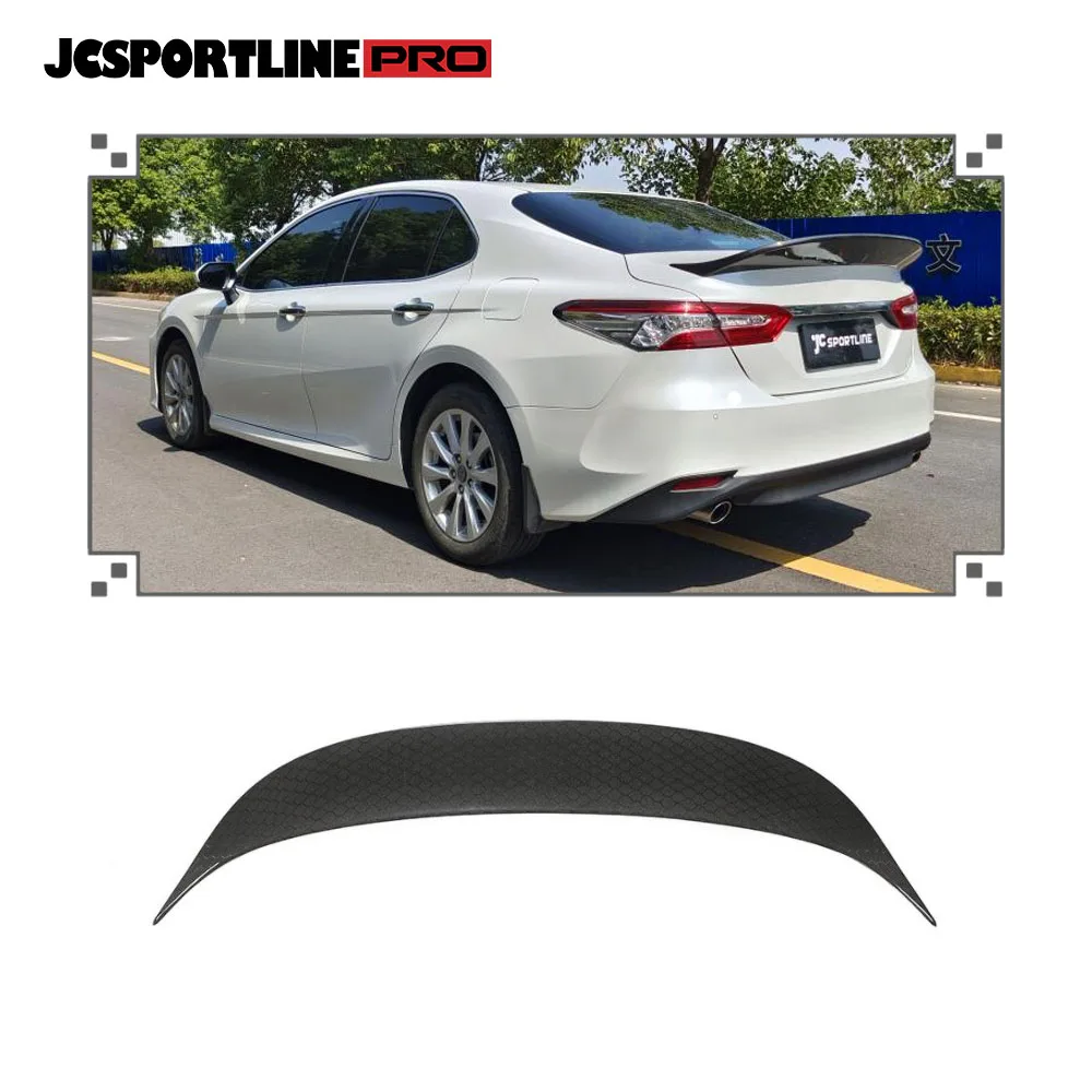 

Honeycomb Carbon Fiber XV70 Rear Trunk Spoiler Wing for Camry XV70 Sedan 4-Door 2018-2021