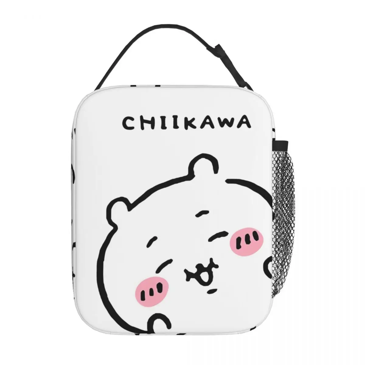 Peek A Boo Chiikawa Hachiware Usagi Insulated Lunch Bags Cooler Lunch Container Large Lunch Box Tote Food Handbags Beach Picnic