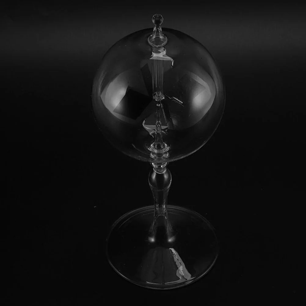 

1Pcs Radiometer Crookes Transparent Solar Power Radiometer Scientific Energy Instrument for Home Physics Study Desktop