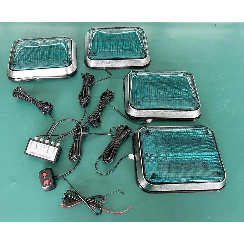2026/Hot-selling/4 in 1 Ambulance Perimeter Led Warning Lights Led Warning Light 12/24v Led Strobe Warning Lights Made