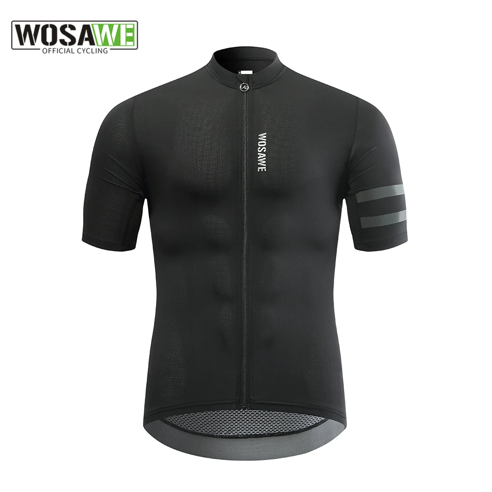 

WOSAWE MTB Bike Shirt Downhill Jersey Summer Cycling Jersey Pro Team Short Sleeve Bicycle Jerseys Breathable Cycling Clothing