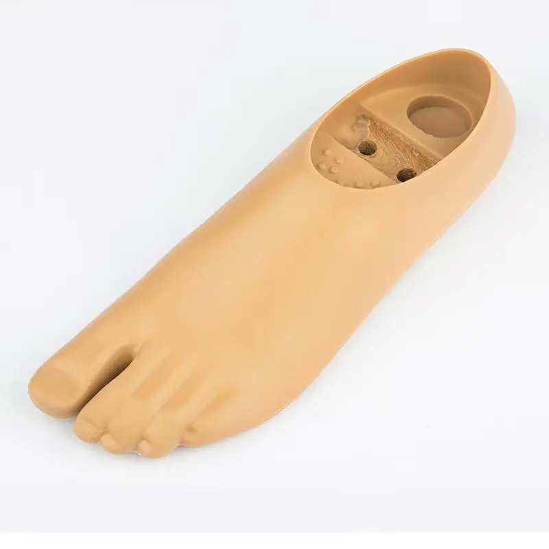 لوح القدم الاصطناعي تصميم فصل أصابع القدم ثقبين المنقولة الكاحل الملحقات أجزاء الأطراف الاصطناعية الجبيرة المقابس ربط