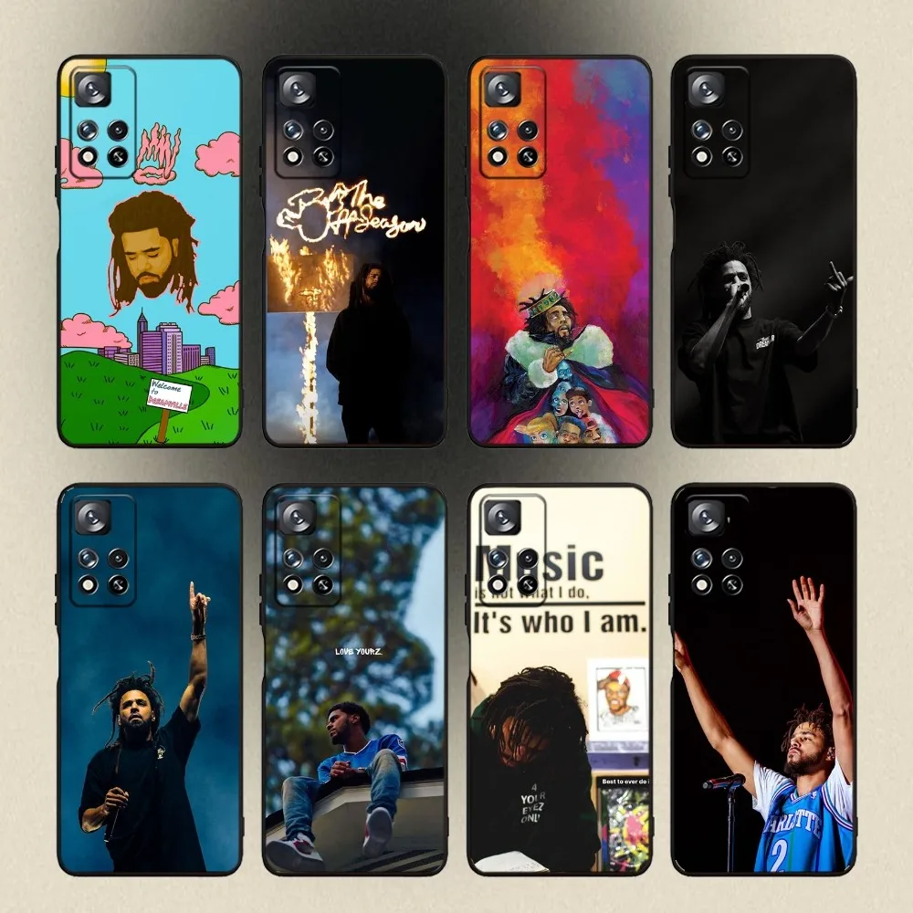 J Cole Rapper Midnight Delet Later Phone Case For Samsung Galaxy A20,A21s,A22,A31,A32,A52,A53,A72,73,A80,A91 Soft Black Cover