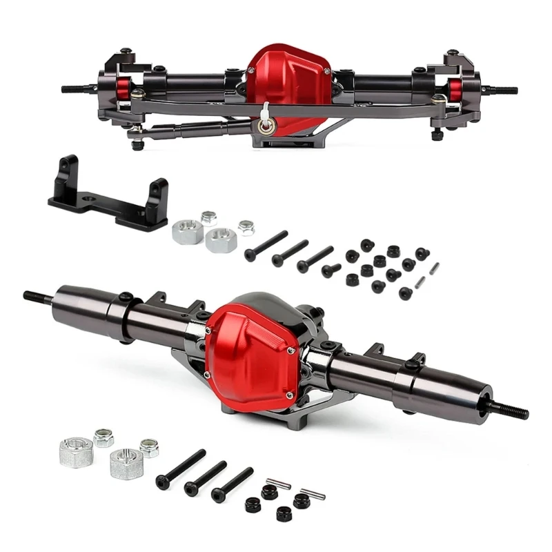 Practical Metal Portals Axles Set for 1/10 Toy Rock Crawling Enthusiasts