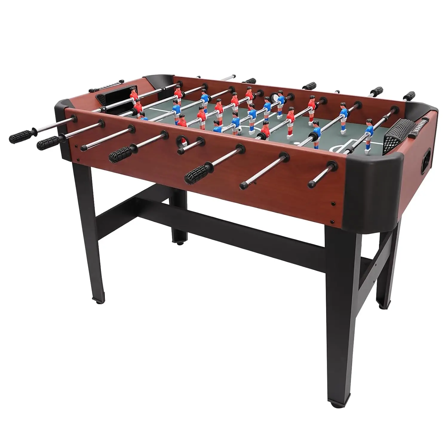 

47.2-inch Foosball Table for Adults and Kids, 8-Player Soccer Table Game for Game Room, Indoor Football Table with, Customized