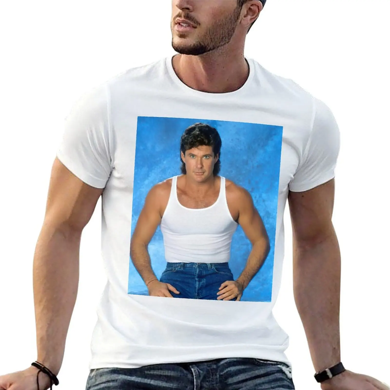 david hasselhoff handsome T-Shirt Sun Block Outdoor T-Shirt