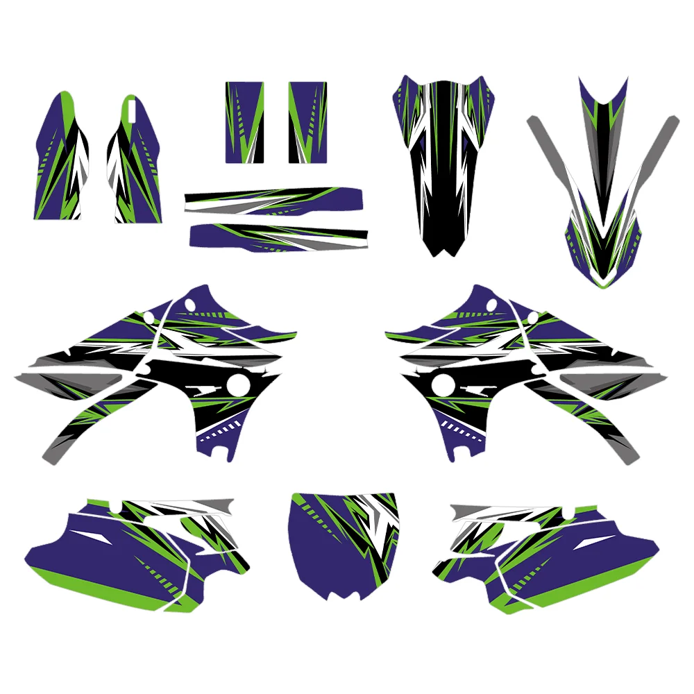

Полный комплект графических наклеек для мотоцикла Yamaha YZ450F YZ 450F YZF 450 2010-2013, полный набор стикеров