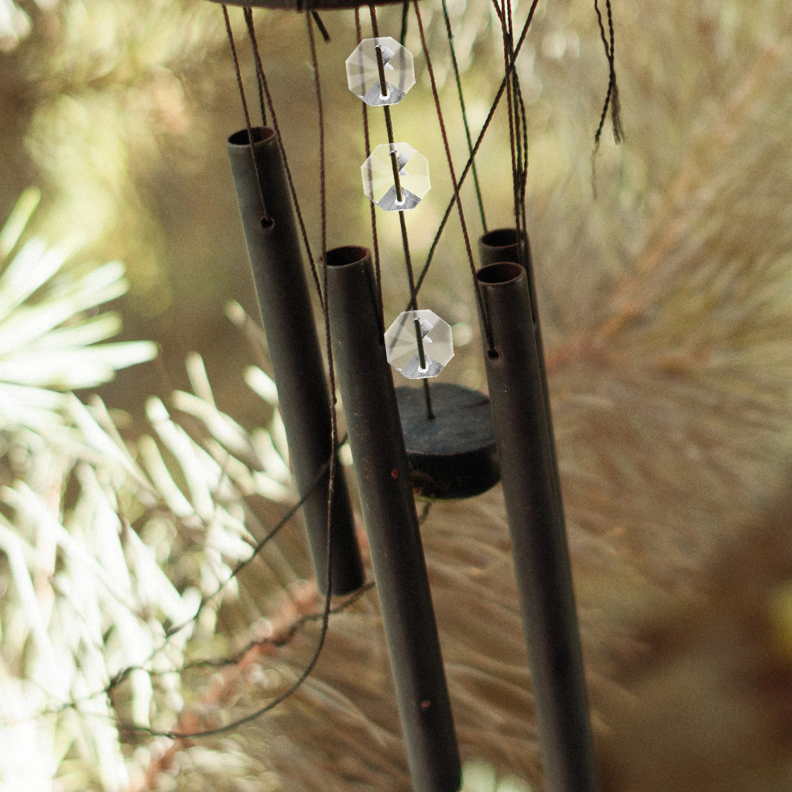 

Alipis 100pcs Door Screen Drapes Hardware Curtain Beads Craft Jewelry Kit Sheer Glass Window Decorative Beadwork for Home