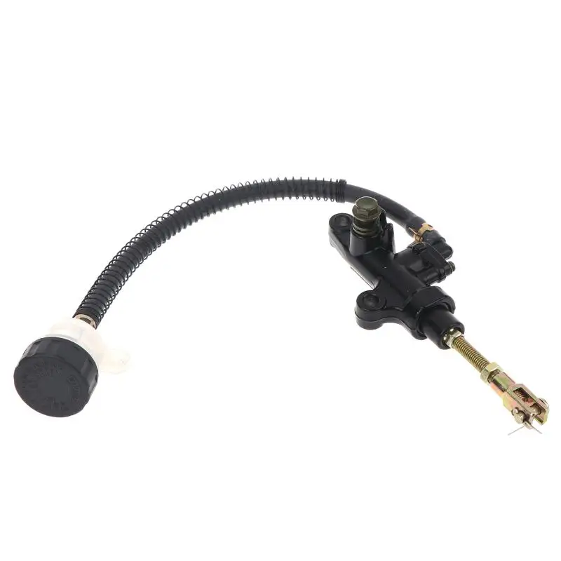 Motorcycle One-line Rear Foot Brake Pump Hydraulic Master Oil Cylinder Anti-corrosion for ATV Dirt Bike Custom Refit