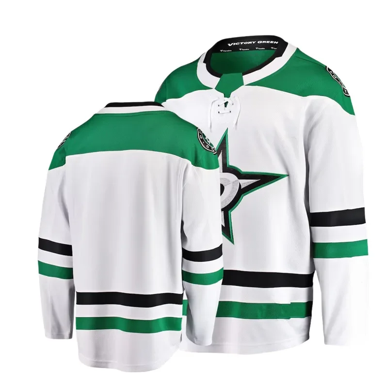 Maillot de hockey sur glace M1 personnalisé pour homme, #14, Jamie Benn #53, Wyatt Johnston #29, Jake Oposteringer #91, Tib SeEcol# 11, Logan Stankoven S